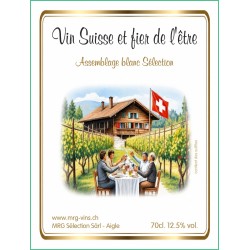 Assemblage blanc Sélection (carton de 6 bouteilles) - étiquette couleur
